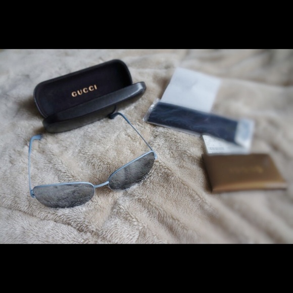 NWT Authentic Gucci Men Mirror Sunglasses - Picture 2 of 7